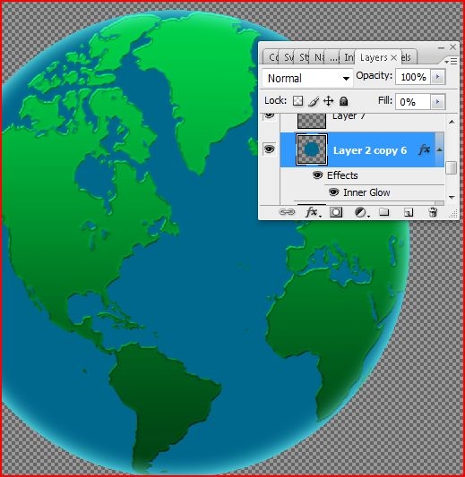 Creation of World Icon: Step 3